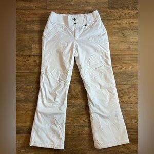 ❄️❄️Women’s NILS White Waterproof Thermolite Snow Ski Pants - Size 8❄️❄️